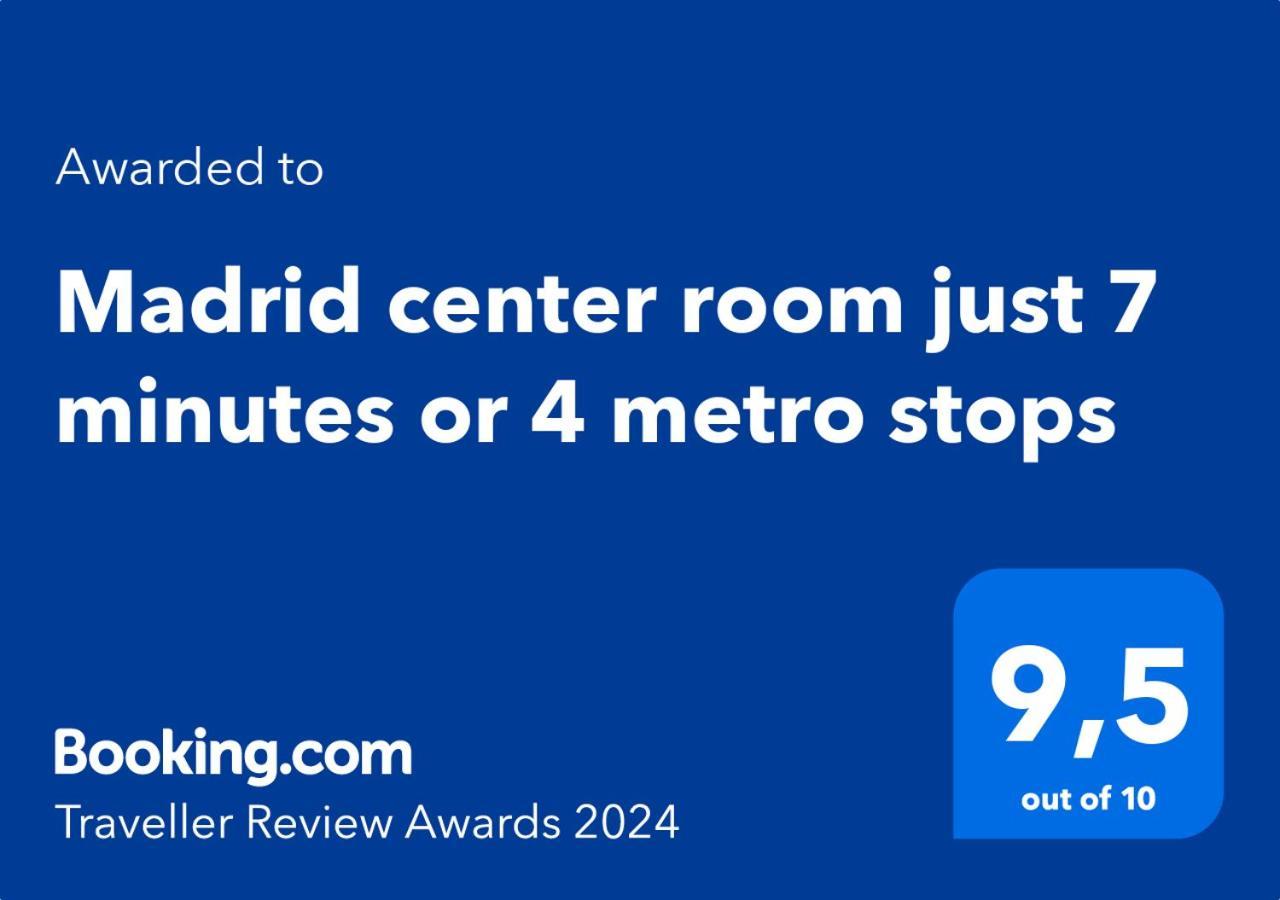 Madrid Center Room Private 7 Minutes Or 4 Metro Stops エクステリア 写真